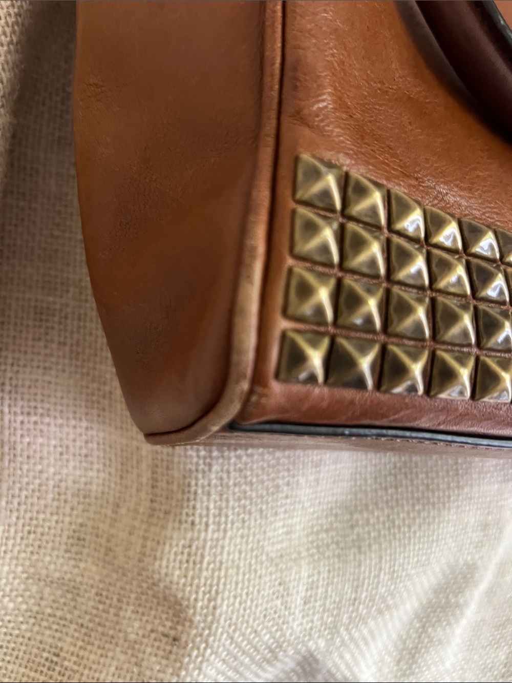 COACH Legacy Mini Studded Tanner Bag - Picture 9 of 14